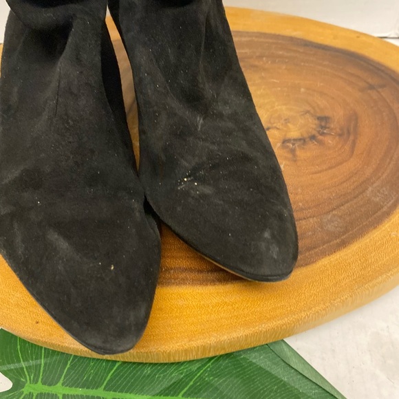 Phyllis Poland Suede Color Block Retro Boots - Picture 6 of 10